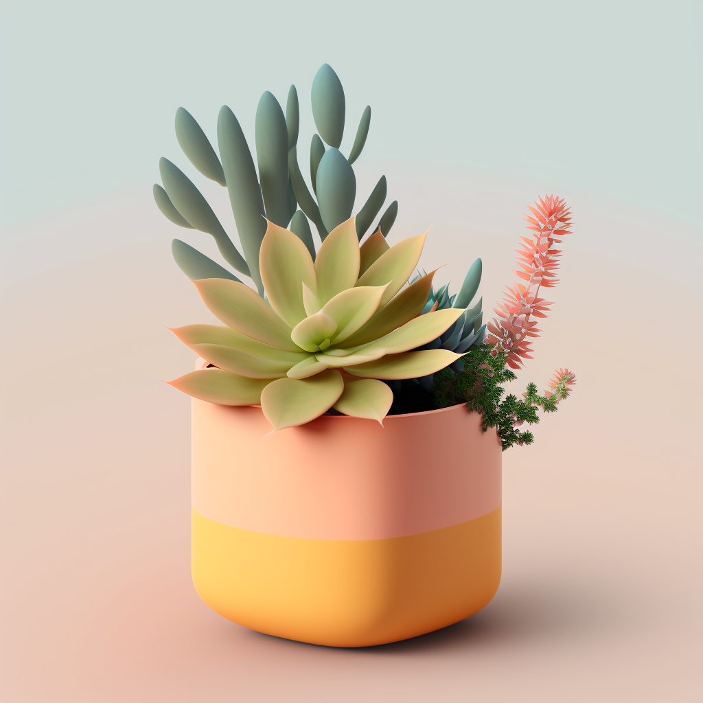 Succulent Quad