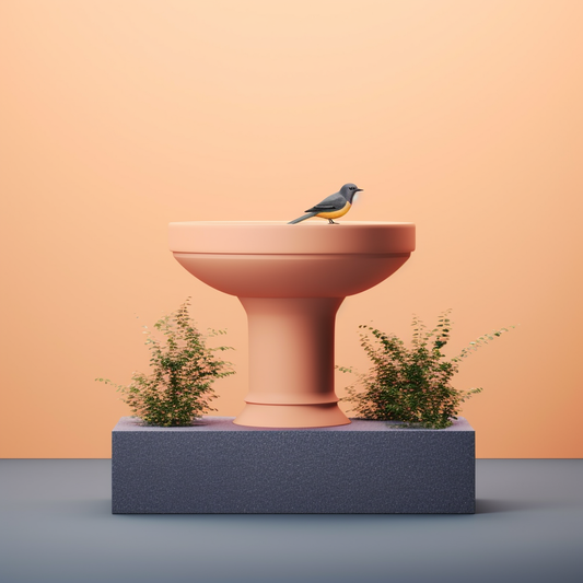 Block Bird Bath